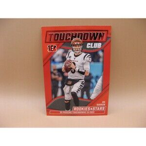 2023 Rookies & Stars Card #TD-7 Touchdown Club Joe Burrow Bengals